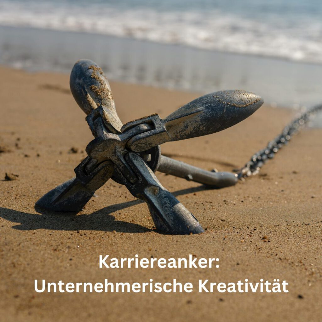 Karriereanker Unternehmerische Kreativität – gestalten statt verwalten